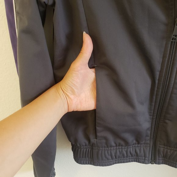 Puma Gray Purple Track Jacket Size XS NWOT! - Picture 4 of 12
